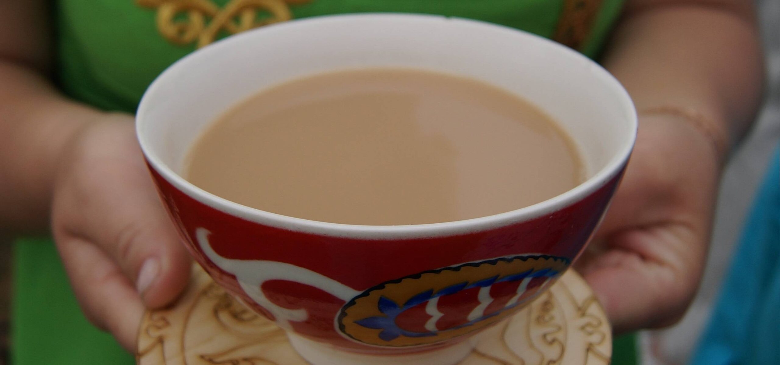 Казахский чай с молоком