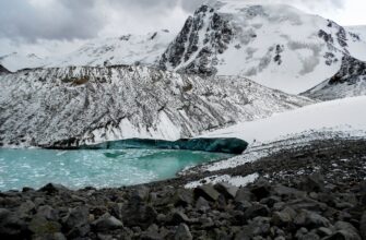 Самый большой ледник в Казахстане
